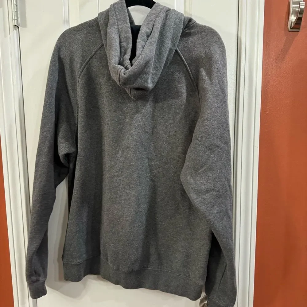 Nike Men's Gray Hoodie Size Large